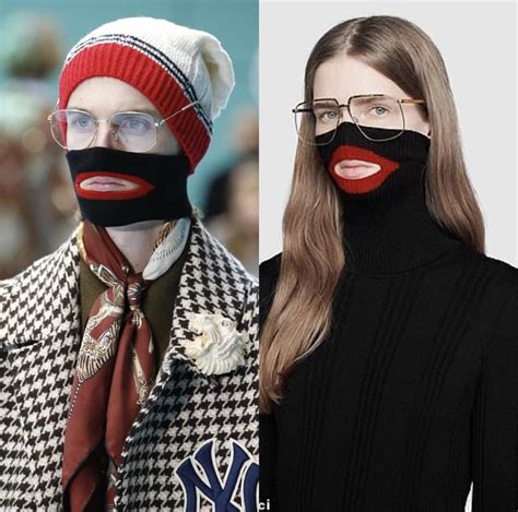 gucci pulls blackface sweater|Gucci apologises for women's jumper that 'resembles blackface'.